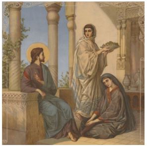 Jesus, Martha and Mary