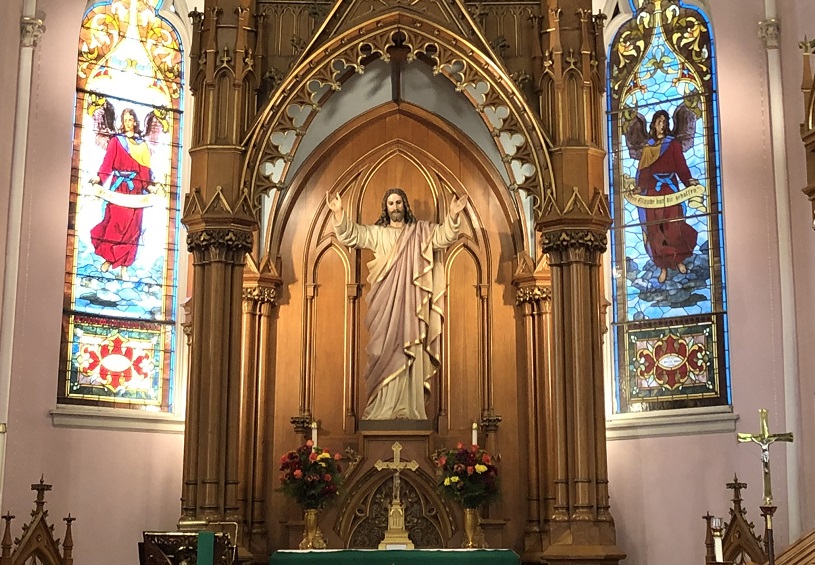 Jesus on the Altar