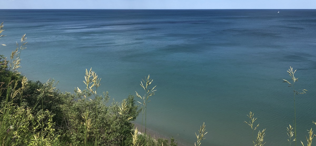 View of Lake Michigan